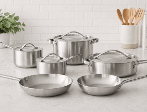 Non-Toxic Stainless Steel Pots & Pans